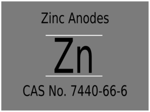 Anodi di zinco metallico metallo zinco