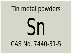 Polveri metalliche di stagno