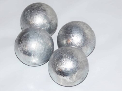 Zinc Anode Min 99.99% Zinc Round Ball High Quality Zinc Sphere ⌀ 50mm – 2 inche