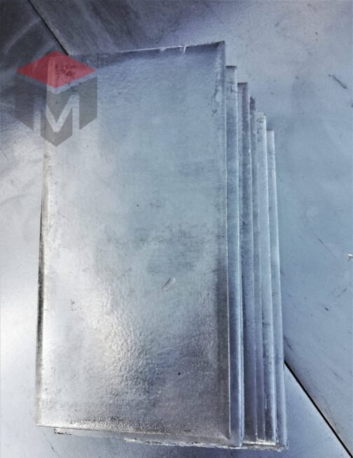Anodo di Zinco 200x100x10mm 1.400kg Zn min. 99,995% - immagine 3