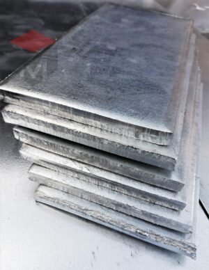 Anodo di Zinco 200x100x10mm 1.400kg Zn min. 99,995%