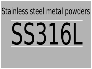 Polveri metalliche di acciaio inossidabile