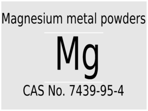 Polveri metalliche di magnesio
